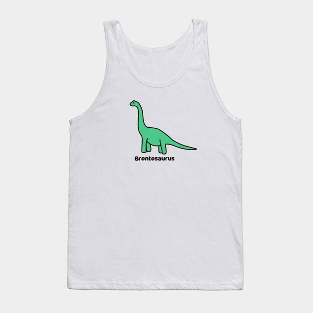 Brontosaurus Tank Top by dewarafoni